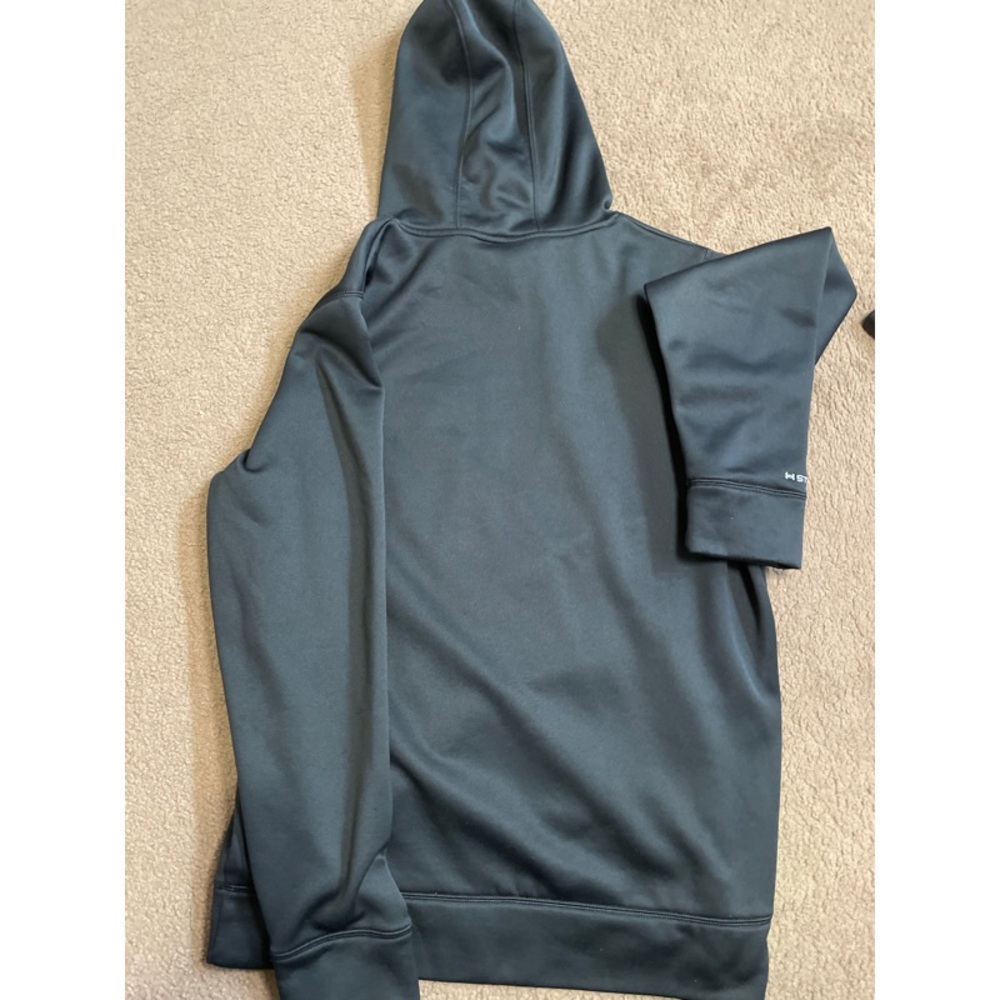 MENS Black Under Armour Hoodie Pre Loved - Picture 5 of 6